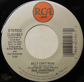 Paul Overstreet - Billy Can't Read