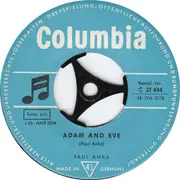 7inch Vinyl Single - Paul Anka - Adam And Eve / Puppy Love