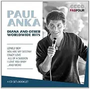 CD-Box - Paul Anka - Diana And Other Worldwide Hits - Box Set 4 x Sleeve Case