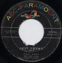 7inch Vinyl Single - Paul Anka - Just Young