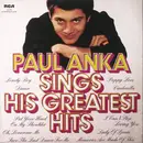 LP - Paul Anka - Sings His Greatest Hits