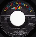 7inch Vinyl Single - Paul Anka - Summer's Gone / I'd Have To Share