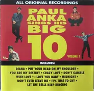 Paul Anka - Paul Anka Sings His Big 10 - Volume 1