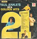 LP - Paul Anka - Paul Anka's 21 Golden Hits - Mono
