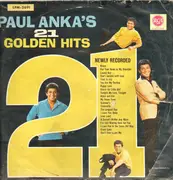 LP - Paul Anka - Paul Anka's 21 Golden Hits - Mono