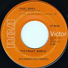 Paul Anka - This Crazy World