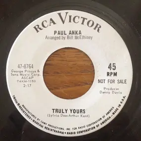 Paul Anka - Truly Yours / Oh, Such A Stranger