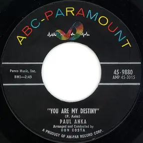 Paul Anka - You Are My Destiny