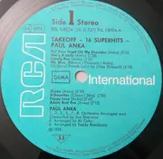LP - Paul Anka - 16 Super Hits
