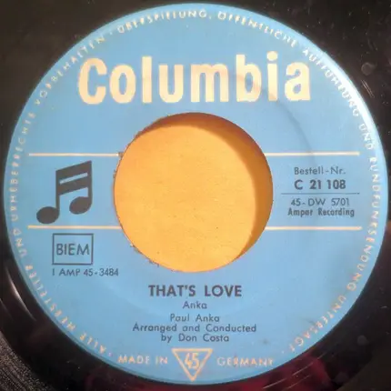 Paul Anka - All Of A Sudden