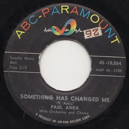Paul Anka - It's Time To Cry