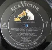 LP - Paul Anka - Our Man Around The World