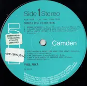LP - Paul Anka - Songs I Wish I'd Written