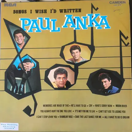 Paul Anka - Songs I Wish I'd Written