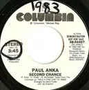 7inch Vinyl Single - Paul Anka - Second Chance