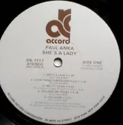 LP - Paul Anka - She's A Lady