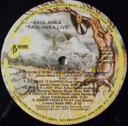LP - Paul Anka - Paul Anka Live