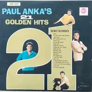 LP - Paul Anka - Paul Anka's 21 Golden Hits