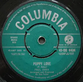 Paul Anka - Puppy Love / Adam And Eve