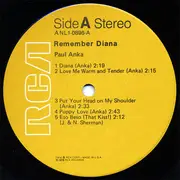 LP - Paul Anka - Remember Diana