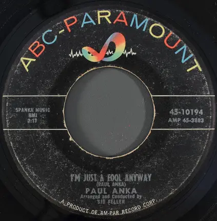 Paul Anka - Tonight My Love, Tonight