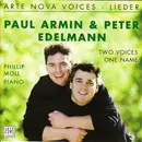 CD - Paul Armin & Peter Edelmann - Arte Nova Voices - Lieder