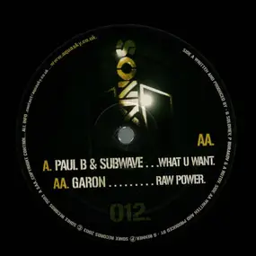 Paul B - What U Want / Raw Power