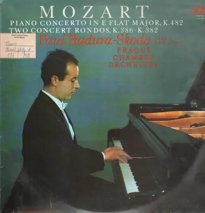 Paul Badura-Skoda, Prague Chamber Orch - Mozart-Piano Concerto in E Flat Major, Two Concerto Rondos