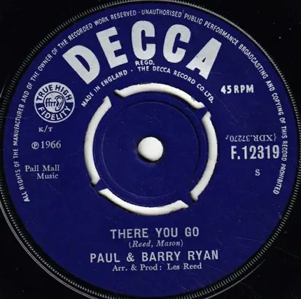 Paul & Barry Ryan - Have Pity On The Boy
