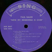 LP - Paul Bauer - Now My Searching Is Over