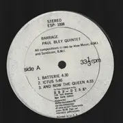 LP - Paul Bley Quintet - Barrage