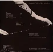 LP - Paul Bley - Alone, Again - OBI included, +Insert