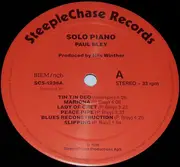LP - Paul Bley - Solo Piano