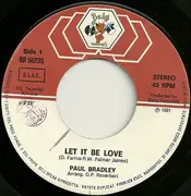7inch Vinyl Single - Paul Bradley Couling - Let It Be Love / Sunday