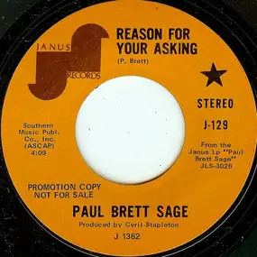 Paul Brett's Sage - Reason For Your Asking