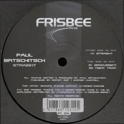 Paul Brtschitsch - Straight