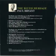 CD - Paul Bryant - The Blues Message
