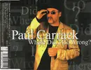 CD Single - Paul Carrack - Where Did I Go Wrong?