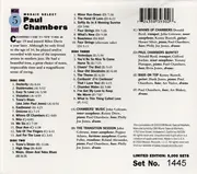 CD-Box - Paul Chambers - Mosaic Select