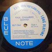 LP - Paul Chambers Quintet , Donald Byrd , Cliff Jordan , Tommy Flanagan , Elvin Jones , Paul Chambers - Paul Chambers Quintet - Mono