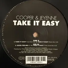 Paul Cooper - Take It Easy