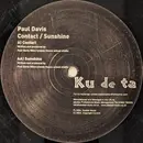 12inch Vinyl Single - Paul Davis - Contact / Sunshine