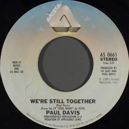 Paul Davis - '65 Love Affair