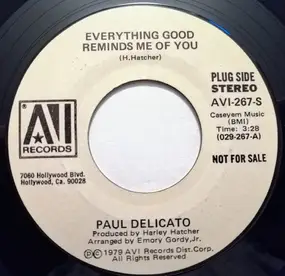 Paul Delicato - Everything Good Reminds Me Of You