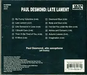 CD - Paul Desmond - Late Lament