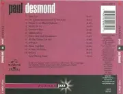 CD - Paul Desmond - Planet Jazz