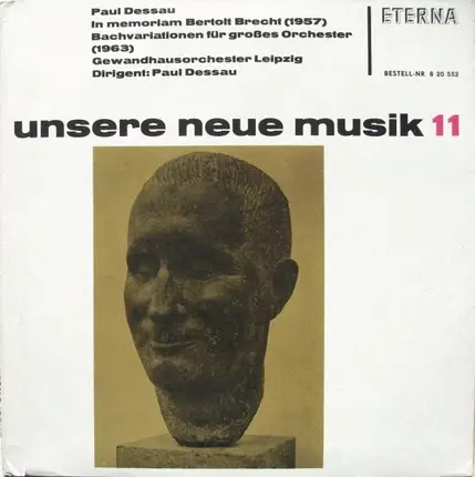 Dessau - In Memoriam Bertolt Brecht / Bachvariationen Für Großes Orchester