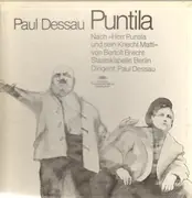 Double LP - Paul Dessau / Bertolt Brecht - Puntila - Hardcoverbox + booklet