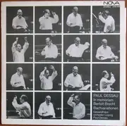 LP - Paul Dessau - In Memoriam Bertolt Brecht - Bachvariationen Für Großes Orchester