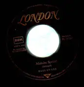 7inch Vinyl Single - Paul Evans - Midnight Special